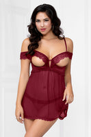 Two Piece Babydoll Set with Panty