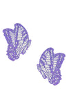 Super Sparkle Lavender Glitter Beautiful Butterfly Kisses Pasties