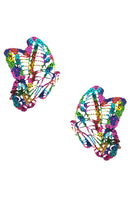 UniPoo Sequin Beautiful Butterfly Kisses Nipztix Pasties