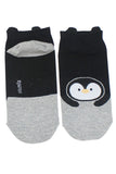 Penguin Black/grey Socks