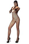 Hooded Fishnet Bodystocking