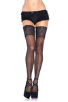 Plus Size 5in Lace Top Thigh Highs