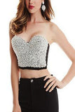 Pearl Top Bustier