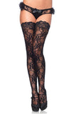 Floral Lace Thigh Highs