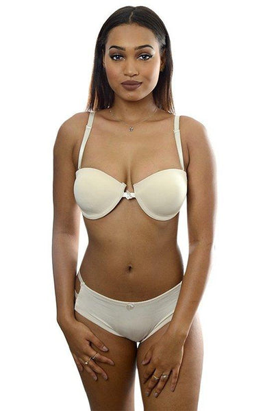 Cut Out Caged Bra & Cut Out Bottom