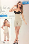 Mid-Thigh Open Bust Body Shaper