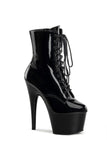 Lace-up Front Ankle Boots