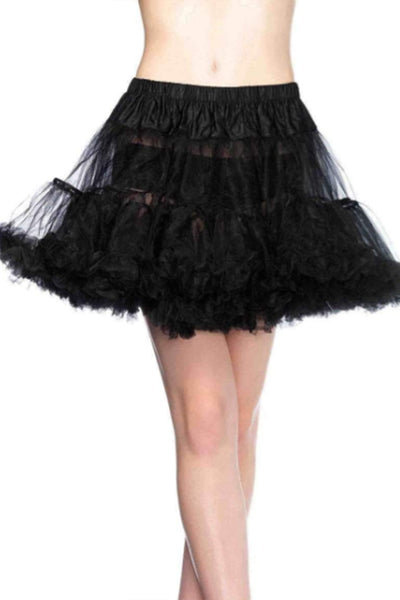 Layered Plus Size Tulle Petticoat Costume Skirt