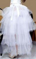 Layered Tutu White Petticoat under Skirt