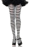 Plus Jada Striped Women's Tights