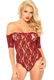 Strapless Lace Teddy
