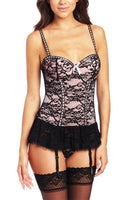 Lace Corset with Matching Thong