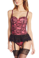 Lace Corset with Matching Thong