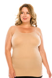 Plus Size Soft Seamless Camisole for women