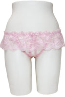 Crotchless Panty with Lace Skirt