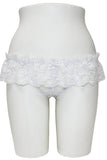 Crotchless Panty with Lace Skirt