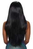 Long Straight Black Wig