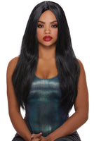 Long Straight Black Wig