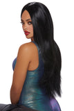 Long Straight Black Wig