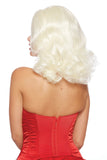 Hollywood Platinum Blonde Glamour Wig