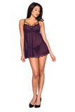 Underwire and push-up cup baby doll