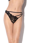 Floral Lace Asymmetrical Panty