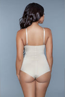 Seamless bodysuit body shaper