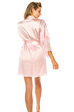 Three Piece Satin Robe Set