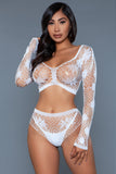 Floral Delight Bodystocking
