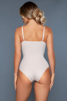 Seamless deep v bodysuit