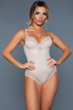 Seamless deep v bodysuit