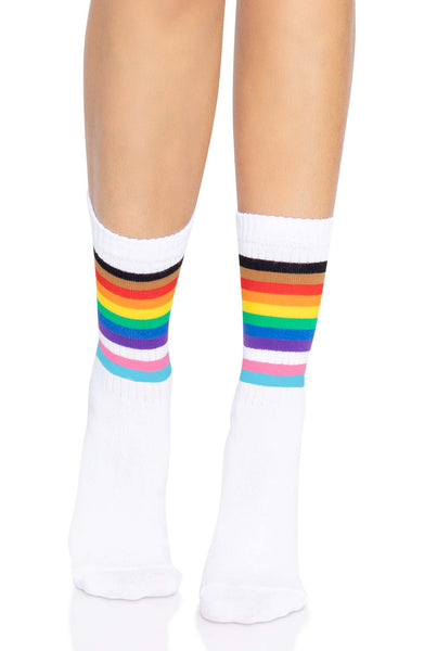 Pride crew socks