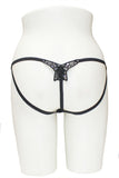 Butterfly Crotchless Thong