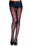 Spider web pantyhose