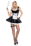 Four pieces French Maid Costume Set