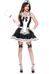 Elegant French Maid Costume Set