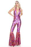 Two Pieces Groovy 70S Diva Costume Set