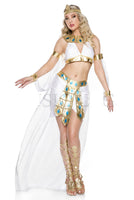 Five Pieces Kingdom Queen Costume Set