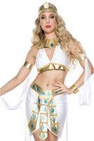 Five Pieces Kingdom Queen Costume Set