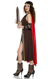 Four pieces Ruthless Warrior Costume Set