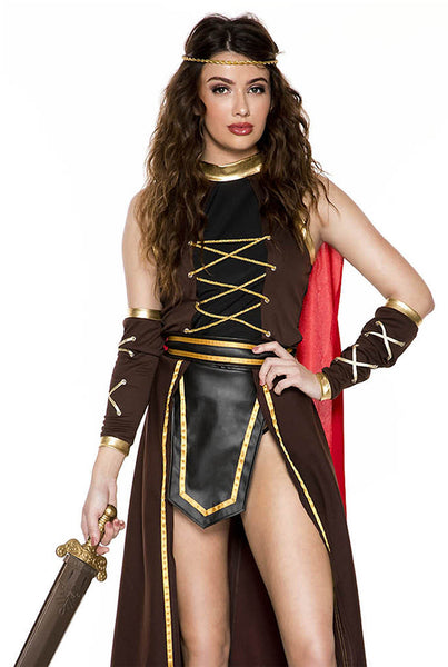Four pieces Ruthless Warrior Costume Set