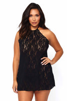 Plus Lace Chemise