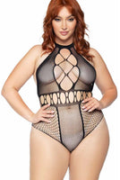 Seamless multi net bodysuit