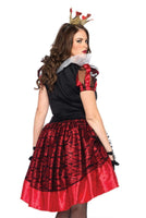 Plus Royal Red Queen Costume