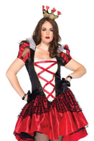 Plus Royal Red Queen Costume