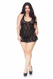 Plus Beautiful Halter Chemise