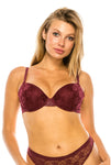 Underwire Lace Demi Bra