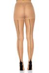 Sheer Cuban Heel Pantyhose