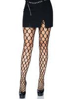 Rhinestone Net Tights