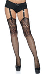 Lace Top Fishnet Stockings